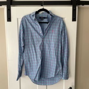 Barely Worn Polo Men’s Button Down! Perfect for Spring!